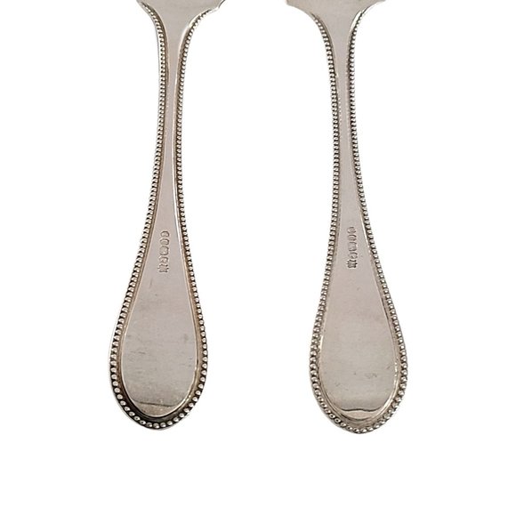 Martin Hall & Co Sheffield England Sterling Silver Fish Server & Fork set #11545 - Picture 5 of 10